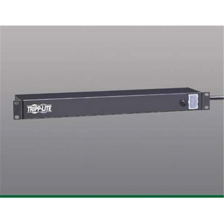 UPC: 0037332115638 | Tripp Lite 6 Outlet Rackmount Network-Grade PDU Power Strip Rear-Facing 1U 15A 15ft Cord with 5-15P Plug (RS-0615-R)