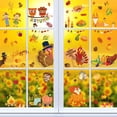 thumbnail image 6 of Sofullue 9 Sheet Fall Gnome Window Clings Autumn Turkey Pumpkin Glass Wall Sticker Thanksgiving Festival Party Home Decorations, 6 of 9