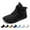 Black, variant on Womens Mens Barefoot Chelsea Boots Shoes | Winter Snow Boots | Warm Ankle Booties with Arch Support | Zero Drop Sole | Wide Toe Box