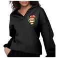 thumbnail image 1 of WILLBEST Sudadera Navideña Merry Christmas Hoodie para Mujer, Divertida Sudadera con Estampado Navideño, Camiseta de Manga Larga Informal 314 Mediana, 1 of 5