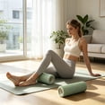 thumbnail image 4 of High Density EVA Foam Roller Deep Tissue Muscle Massage Tool For Yoga Pilates Stretching Green, 4 of 6