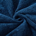 thumbnail image 4 of Americanflat Chenille Throw Blanket in Blue with - Breathable Polyester with Decorative Fringe - Wrinkle and Fade Resistant - 50" x 60", 4 of 5