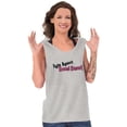 thumbnail image 3 of Fight Against Breast Cancer Awareness Womens Plus Size Graphic Tank Top Brisco Brands 3X, 3 of 5