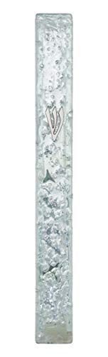 Blue Baltinester Agayof Medium Matte Scroll Mezuzah with Shin 2 x 12 cm