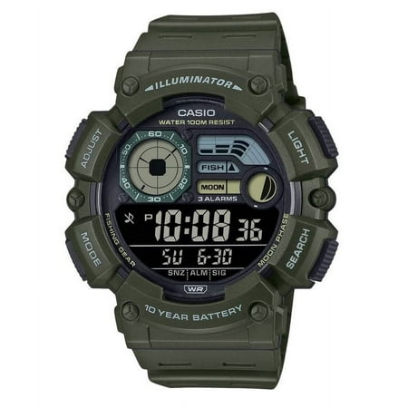 Casio Digital Resin Strap Quartz WS-1500H-3BV 100M Men s Watch