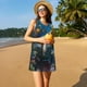 thumbnail image 3 of Disketp Ocean Coral Turtle para Vestido sin Mangas para Mujeres, Vestidos de Verano para Mujeres, Casual y Holgado para la Playa, 3 of 7