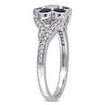 thumbnail image 3 of Everly Women's Sapphire 10k White Gold Ring, 3 of 8