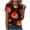 Blue, variant on Halloween Shirts for Women Thanksgiving Pumpkin Patch Shirts Cute Fall Graphic Tees (Black, L)