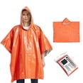 thumbnail image 3 of Chubasquero Multifuncional Adultos Aluminio Film Reversible Naranja Hugtrwg Para estrenar, 3 of 6