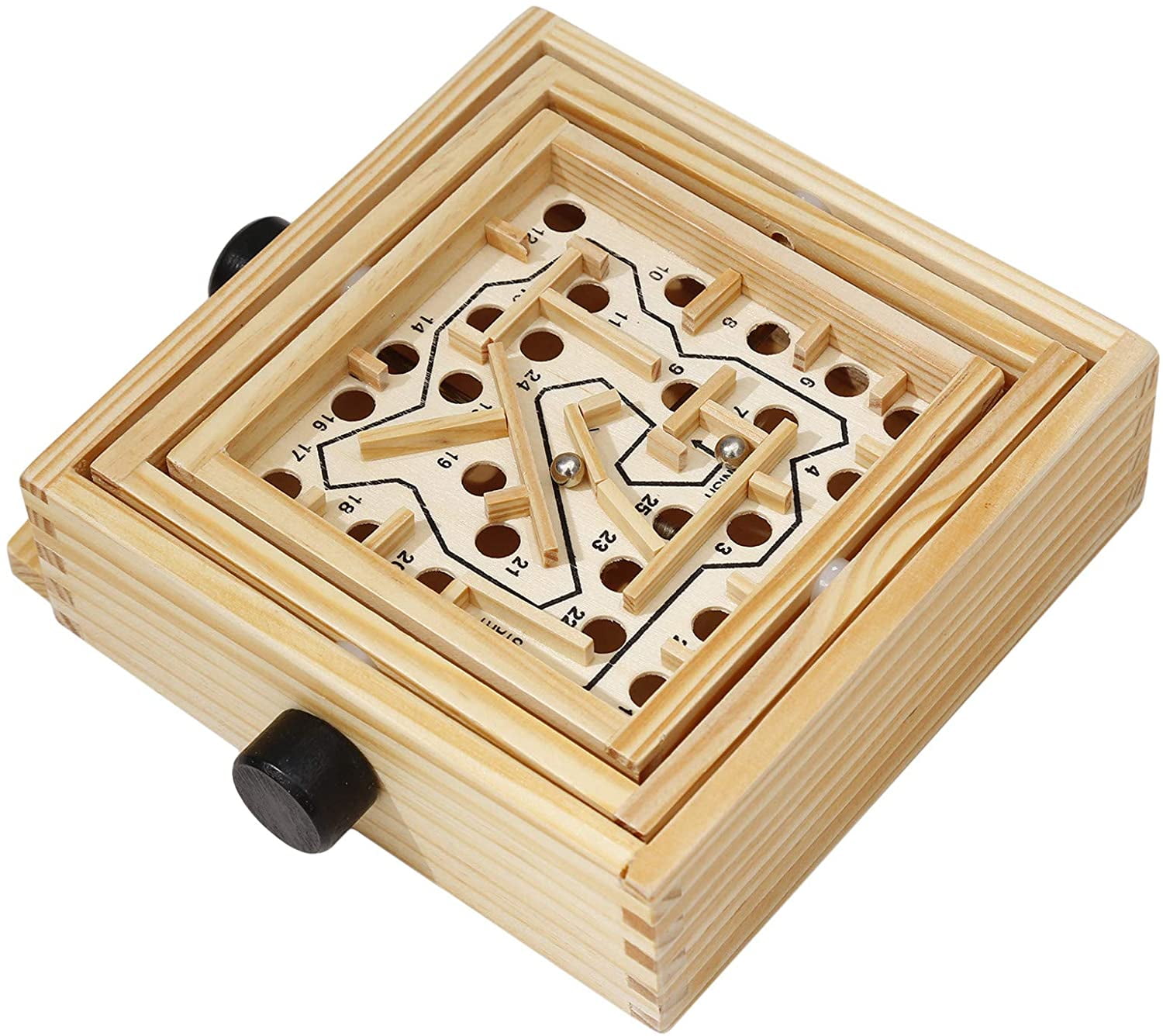 Balance Board Game Toy Wooden Labyrinth Maze Game Aged 6 Years old R 