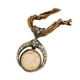 thumbnail image 4 of Collar con colgante de piedra de cristal Jumpingount N001-Beige estilo bohemio, 4 of 6