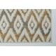 Ladole Rugs Tapis d'Intérieur Moderne Géométrique Souple Tapis en Gris, 5x8 (5'3" x 7'6, 160cm x 230cm) – image 3 sur 4