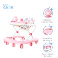 thumbnail image 1 of Andadera De Bebé Portátil, Interactiva, Musical, Plegable y de Color Rosa Baby Gaon  Andadera, 1 of 8