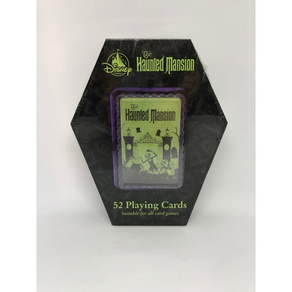 Disney Disneyland Resort 50th Haunted Mansion 52 Playing Cards New with Box