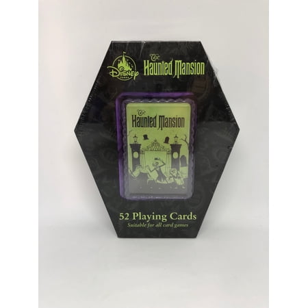 Disney Disneyland Resort 50th Haunted Mansion 52 Playing Cards New with Box price history on PriceWatchPro
