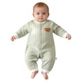 thumbnail image 5 of Xyant Newborn Baby Unisex Clothes Cotton Long Sleeve Romper Newborn Infant Baby Bodysuit Jumpsuit for Boys Girls,Size 0-3 Months, 5 of 9
