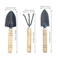 thumbnail image 4 of 2 Sets of Garden Tools Outdoor Gardening Hand Tools Garden Trowel Rake Garden Tool for Planting, 4 of 8