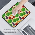 thumbnail image 6 of Pofeuu Vegetable Print Laptop Carrying Case,13-15-Inch Laptop and Tablet, Sleek Design, Durable and Water-Repellent Fabric, Business Casual or School-15 inch, 6 of 8