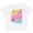 AA-White, variant on Inktastic Nana and Pops Love Me Retro Flowered Girls Toddler T-Shirt