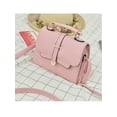 thumbnail image 3 of Frontwalk Women Tote Bag Large Capacity Handbag Top Handle Flap Shoulder Bags Multi Pockets Ladies Light Pink, 3 of 9