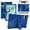 Dark blue, variant on 【RUIXH】for Ecopad T5 Android 15 Protective case 11-inch tablet case made of silicone waterproof and drop-proof breathable built-in stand pen slot design includes shoulder strap and stylus