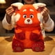 thumbnail image 4 of Peluches rojos para niños, peluche de panda rojo de 12 pulgadas, adecuado como peluche de panda para fanáticos y amigos, 4 of 5