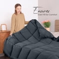thumbnail image 4 of Utopia Bedding Comforters California King Size, All Season Duvet Insert, Down Alternative Box Stitched Bed Comforter with Corner Tabs, Machine Washable White, 4 of 7