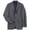 grey, variant on Ryan Seacrest Mens Double Stripe Two Button Blazer Jacket, Grey, 38 Short