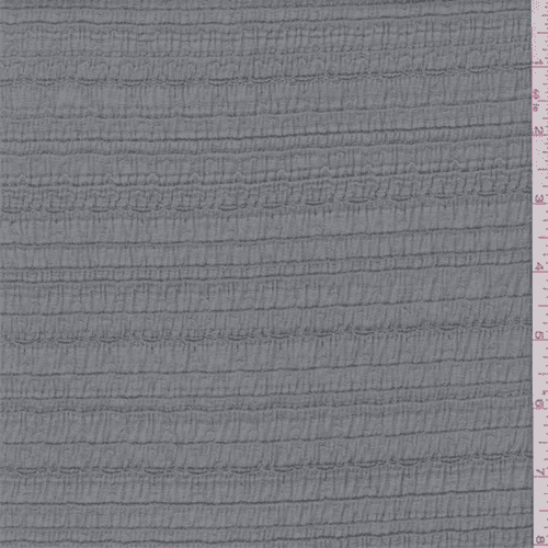 Green Shadow Gauze Knit, Fabric By the Yard