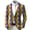 A-Multicolor116, variant on Carnival Boys Suit Jackets For Kids 3-14 Years Formal Wear Comfortable Fit Long Sleeve Button Up Blazer Rave Party