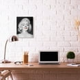 thumbnail image 2 of Stupell Industries Marilyn Portrait Red Vintage Hollywood Movie Star Classic Illustration Canvas Wall Art by Jadei Graphics, 2 of 6