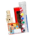 thumbnail image 4 of Cascanueces sin pintar, kit de manualidades navideñas, figura para pintar, decoración de mesa, figurita en para armar, juguete de cascanueces, 4 of 8