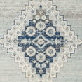thumbnail image 6 of SAFAVIEH Madison Brandon Geometric Area Rug, Grey/Cream, 5'1" x 7'6", 6 of 7