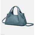 thumbnail image 5 of KKLDOGS Suede Woven Handbag for Women: Handwoven Vegan Leather Purse & Pockets for Style & Travel, 5 of 17