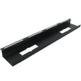 thumbnail image 1 of MotionGrey Under Desk Cord Management Cable Tray Organizer for Work Computer Tables, Home and Office Sit-Stand Desks - Black Color, 1 of 5