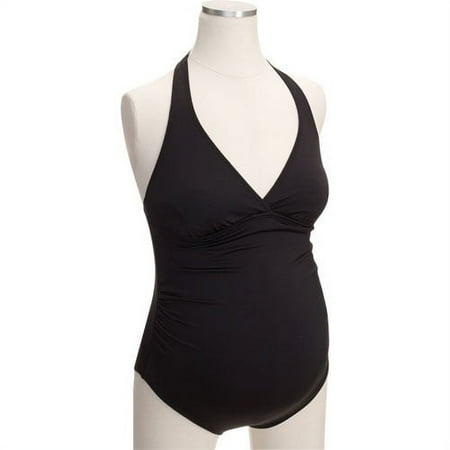 Catalina - Maternity Halter One-Piece Maillot