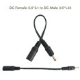thumbnail image 6 of Qisuw 5V 9V 12V DC5.5*2.1mm Female to 5 Types DC Male Connector Adapter Cable Cord, 6 of 15
