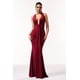 thumbnail image 1 of Vestido Bellabarnetten Elsie Halter Maxi sin mangas con cuello en V, 1 of 6