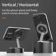 thumbnail image 5 of Magnetic Phone Stand, Compatible with MagSafe Phone Stand Holder for Desk, Multi-functional Foldable, Double-sided Magnetic Cell phone Stand, for iPhone 16 15 14 13 12 Pro Max, 5 of 6