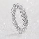 thumbnail image 5 of Anillos para mujer, regalos para mujer, moda para mujer, circonitas brillantes, diamantes, compromiso, boda, anillo para tu amante., 5 of 5