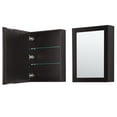 thumbnail image 3 of Wyndham Collection Wcv252580dcxsxxmed Daria 79" Double Free Standing Vanity Cabinet - Dark, 3 of 7