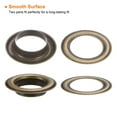 thumbnail image 4 of 20Set Grommets Eyelets with Washers 17mm Copper Metal Eyelets Kit for Curtain Clothes Leather Bag, Bronze, 4 of 6