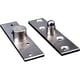 thumbnail image 4 of Bisagras de pivote de puerta de rotación oculta de 360 ​​​​grados Bisagra de pivote de 4 piezas para puerta Bisagra de acero inoxidable engrosada Bisagra de puerta inferior superior de madera para vi, 4 of 5