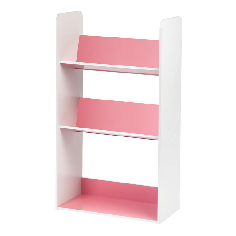 IRIS USA, 3-Tier Bookcase Storage Shelf, White - Walmart.com