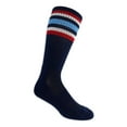 thumbnail image 5 of Chaps Sport Men's Multi Color Stripe Crew Socks 6-Pair Pack, 5 of 6