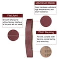 thumbnail image 3 of Uxcell 5 Pieces 6" x 89" Sanding Belts 120 Grits Aluminum Oxide Abrasive Belt Sander Paper Sanding Papers, 3 of 7