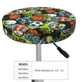 thumbnail image 4 of Naloa Balls Round Bar Stool Cushion Cover 12-14 inch, Fits Kitchen, Office, Restaurant Chairs - 14 inch, 4 of 7