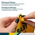 thumbnail image 3 of Safety 1st Bilingual Baby On Board Sign, 3 of 8