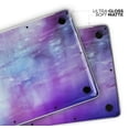 thumbnail image 5 of DesignSkinz Blotted Purple 896 Absorbed Watercolor Texture Full-Body Skin Decal Wrap Cover for MacBook Air 13" 2018 (A1932), 5 of 9