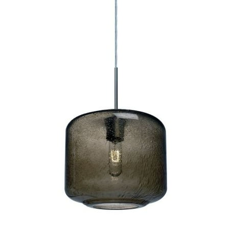 Besa Lighting 1jt Niles10sm Niles Single Light Mini Pendant With Besa Lighting 1jt Niles10sm Niles Single Light Mini Pendant With Smoked Glass Shade